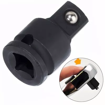 3/8 To 1/2 Inch Drive Socket Reducer Impact Heavy Duty Ratchet Adapter Black KD • $6.58