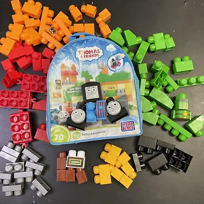 Thomas & Friends Sodor Adventures Mega Bloks Set 70 Pieces 1-5 Years Summer Fun • $25