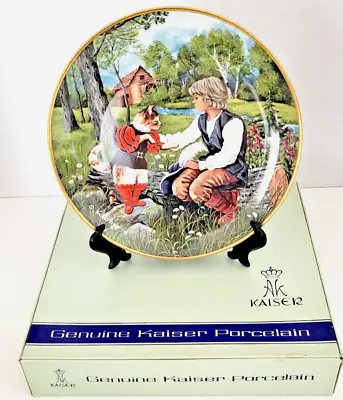 Kaiser Porcelain Fairytale Of “Puss In Boots” Decorative Plate  W. Germany • $12.99