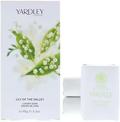 Yardley London Lily Of The Valley Soap 100 G 3-Unit • £10.82