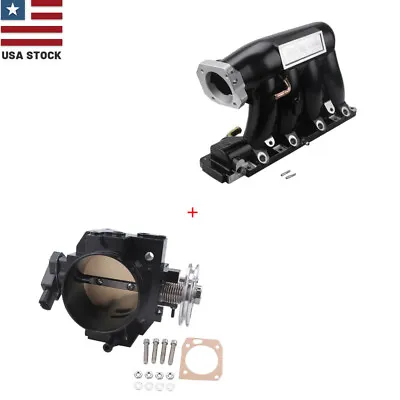 Throttle Body With Sensor+Intake Manifold For 04-08 Acura TSX 06-11 Civic Si USA • $189.88