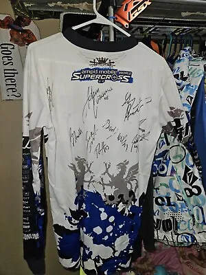 Motocross Autographed Jersey 2008  • $90