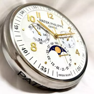 PATEK PHILIPPE White Wall Clock Accessories Novelty From Japan New • $1100
