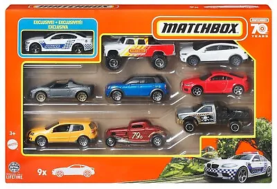 Matchbox 9 Pack Toy Vehicles 1:64 Scale Cars *Random Pick* • £18.99