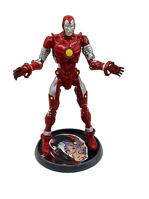 2006 Toy Biz Iron Lad & Display Stand Young Avengers Marvel Legends 6” Figure • $21.99