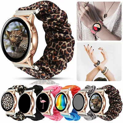 Scrunchie Loop Band Strap For Samsung Galaxy Watch 3 41mm 4 Active 2 40/44mm 42m • $11.99