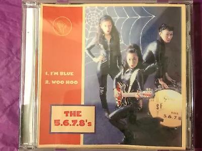 THE 5.6.7.8's VERY RARE PROMO ONLY AUSTRALIAN TOUR I'm Blue Woo Hoo CD KILL BILL • $25.65