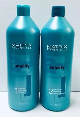Matrix Essentials Amplify Shampoo & Conditioner - 33.8 Fl Oz Each • $48.99