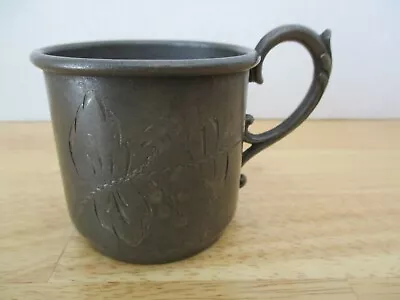 Vintage Quadruple Plate Small Metal Cup • $11.39