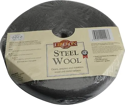 Liberon Steel Wire Wool Ultra Fine 1kg 0000 Grade High Quality Crumble Resistant • £19.61