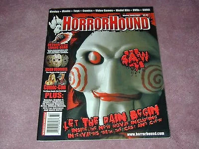 HORRORHOUND # 4 SAW II Return Of The Living Dead Jason Voorhees Horror Hound • $27