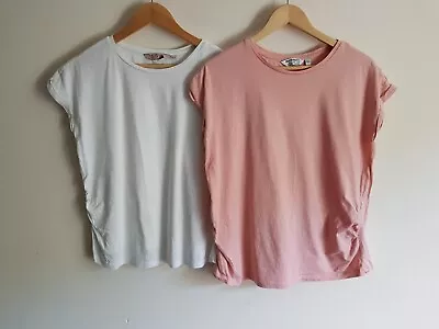 £5 • Buy Dorothy Perkins Maternity Size 10-12 Short Sleeve Top Bundle (2 Items)