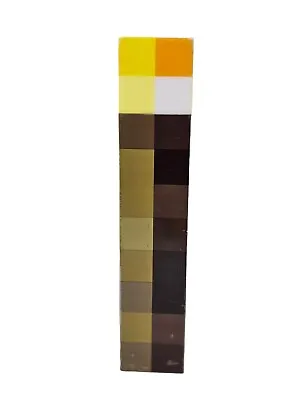 Minecraft Light Up Torch Think Geek Carry Or Wall Mount 2012 Works 4 • $9.99
