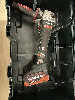 Metabo WB18 LTX BL 125  125mm Angle Grinder +Battery • £179.99