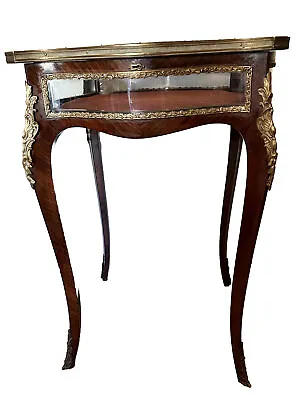 Exceptional Antique French Bijouterie Display Table • $2100