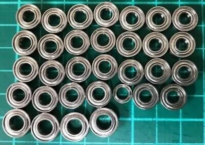 42pc Ball Bearing Set For Tamiya 1/14 Mercedes Arocs 4151 Tipper 8x4 Truck 56366 • £31.49