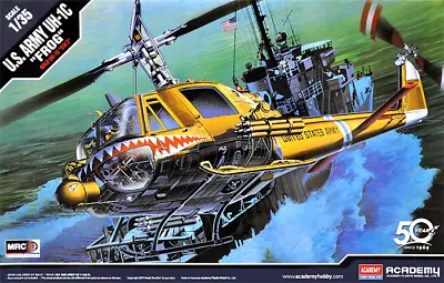 Academy Hobby 12112 U.S.ARMY UH-1C  FROG  1/35 • $34.03