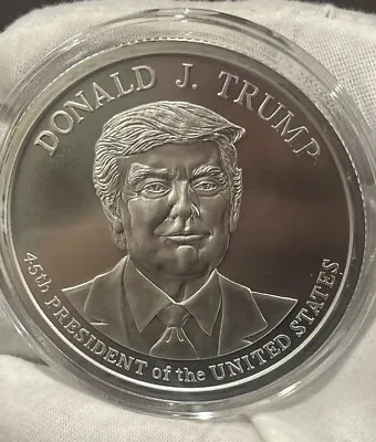 $428 • Buy Donald J Trump 2020 5 Oz .999 Silver Bullion Round Coin 45th President