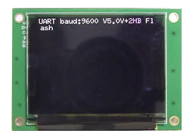 1.8  Serial:UART/I2C/SPI Color OLED 160x128 Display+2MB Flash Module Arduino+Lib • $35.89