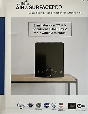 Vollara Air & Surface Pro Air Purifier NASA Technology Destroys SARS-Cov2 NIB • $389