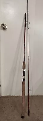 Vintage Shakespear Wonder Rod 8' Spinning Rod 2 Piece • $42.49