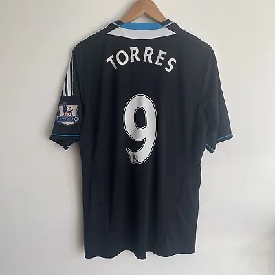 £64.95 • Buy Adidas Chelsea 2011-12 Away Fernando Torres Football Shirt Jersey Size Med VGC