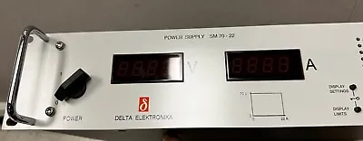 Delta Elektronika SM70-22 SM 70-22 7022 DC Power Supply • $1500