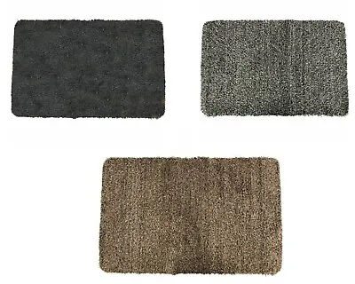 Super Absorbent Magic Door Mat Microfibre Washable Indoor Outdoor Rug Anti Slip • £10.95