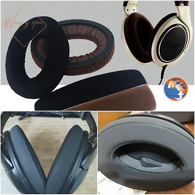 Velvet EarPads For Sennheiser HD569 HD598 HD598SE HD599 Headband Earmuff Cushion • $13.34