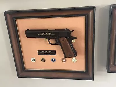 Franklin Mint John Wayne Armed Forces Commemorative Colt .45 Automatic Revolver • $204.50