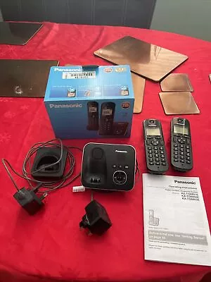 Boxed Panasonic Digital Cordless Phone & Answering System KT-TG6802EB • £0.99