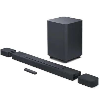 JBL Bar 1000 7.1.4 Channel Soundbar With Detachable Surround Speakers • £899.99