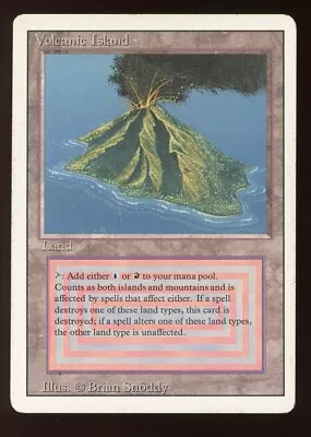 1994 Revised Volcanic Island ~ Vintage MTG/Magic ~ NO RESERVE!!! • $385