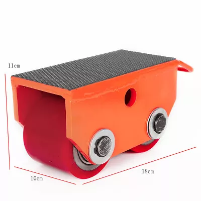 Heavyduty Machine Dolly Skate Machinery Roller Mover Cargo Trolley 2.5T 2 Roller • $26