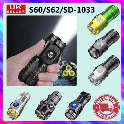 Three-Eyed-Monster Mini LED Flashlights Rechargeable IN • £2.35