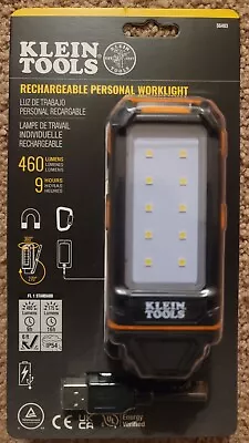 Klein Tools 56403 460lm Rechargeable LED Flashlight - Black/Orange • $48.98