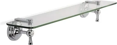 Croydex Glass Shelf 23.2 In. W X 5.2 In. D X 3.5 In. H Flexi-Fix • $27.03