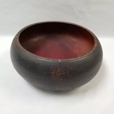 Vintage Mid Century Modern Teak Wood Bowl Goodwood Made In Thailand 10” • $13.60