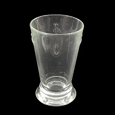 Vintage La Rochere France Bee 12 Oz High Ball Glass Clear 5 1/2 In High AS IS • $24.95