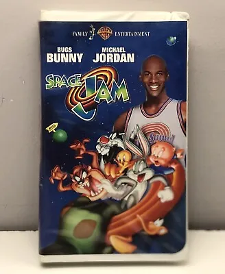 Space Jam VHS 1997 Video Tape Michael Jordan Bugs Bunny Looney Tunes Clamshell • $8.99