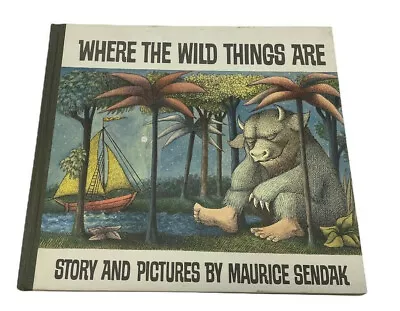 WHERE THE WILD THINGS ARE Maurice Sendak 1963 HarperCollins 25th Anniversary Ed • $10