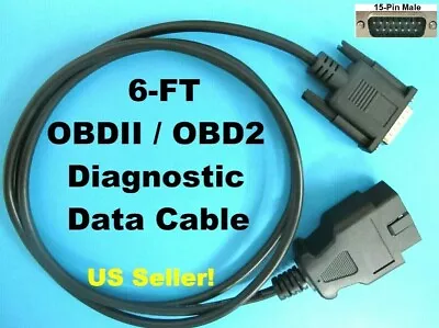 6FT OBD2 OBDII Scanner Main Data Cable For MATCO Quickscan MD9001A Code Reader  • $30.65