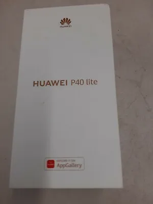 Genuine Huawei P40 Lite 128gb Midnight Black Jny-lx1 Box Only • £9.95