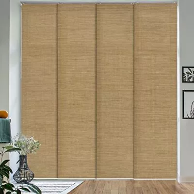 GoDear Design Adjustable Sliding Panel Track Vertical Blinds 45.8 - 86  W X Up T • $374.99