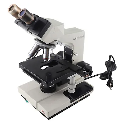 $239.99 • Buy Leica Galen III Binocular Microscope W/ 4x 10x 40x Objectives + 1.25 Condenser