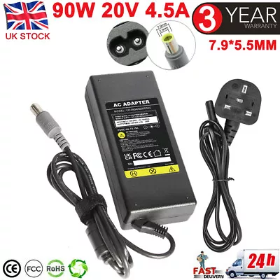 £10.49 • Buy Adapter Charger For Lenovo IBM Thinkpad T430 T500 T510 T520 T530 T60 X220 X230