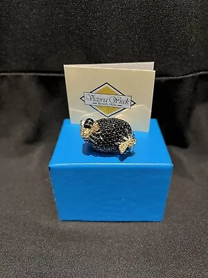 Victoria Wieck Beverly Hills Black Spinel And Crystal “Bee” Ring. Size 9 • $125