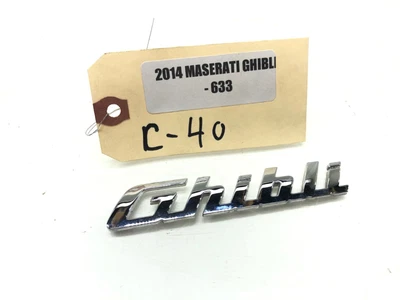 $21.99 • Buy 2014-2017 Maserati Ghibli Emblem Oem