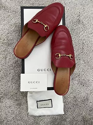 $320 • Buy Gucci Loafers - Red - Women - Size 6.5