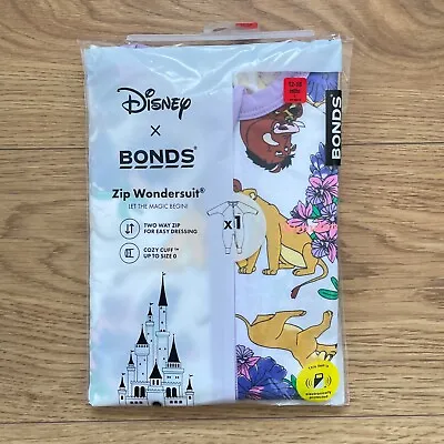 BONDS X Disney Lion King Wondersuit Size 1 2 BNIP • $32.99